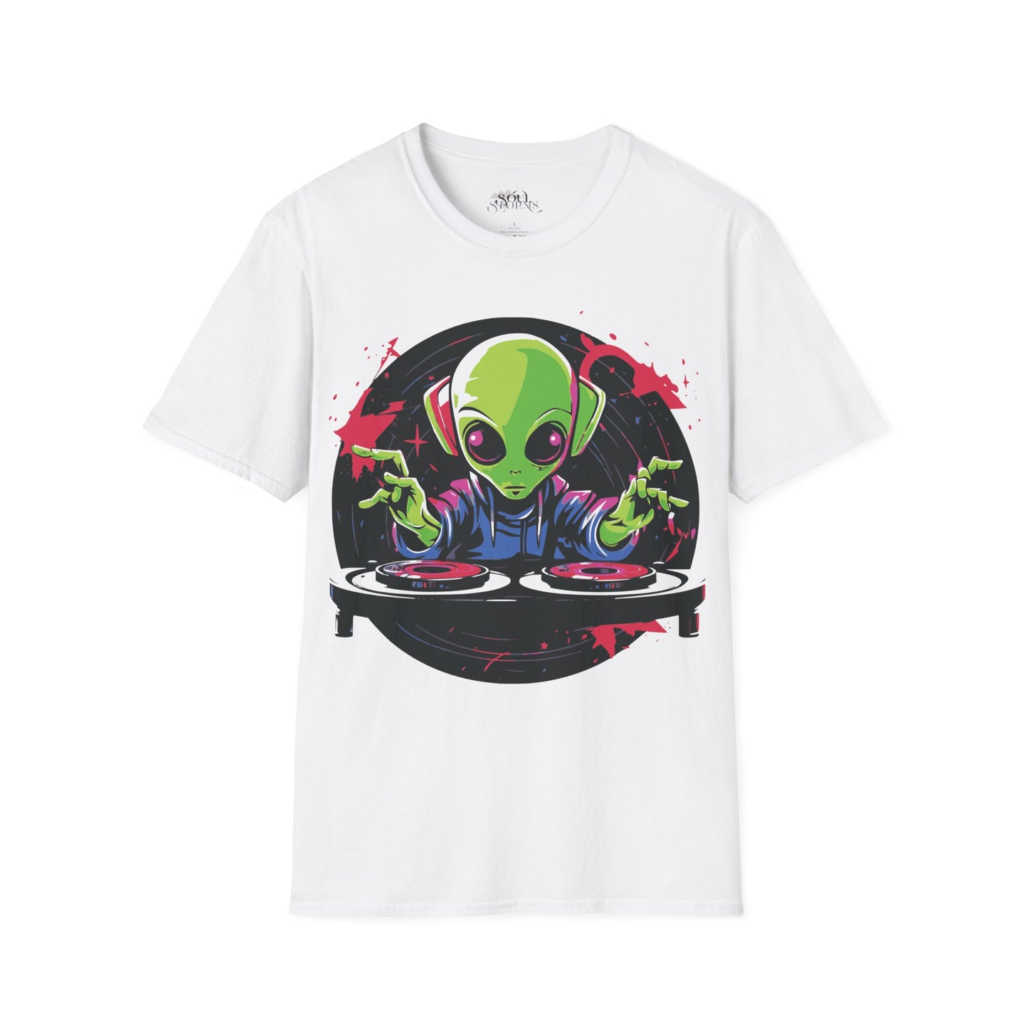 Alien DJ Softstyle T-Shirt