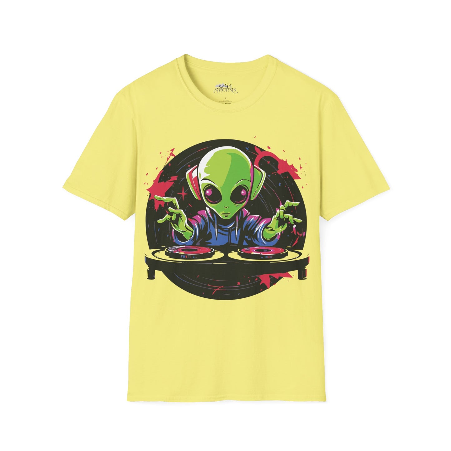 Alien DJ Softstyle T-Shirt