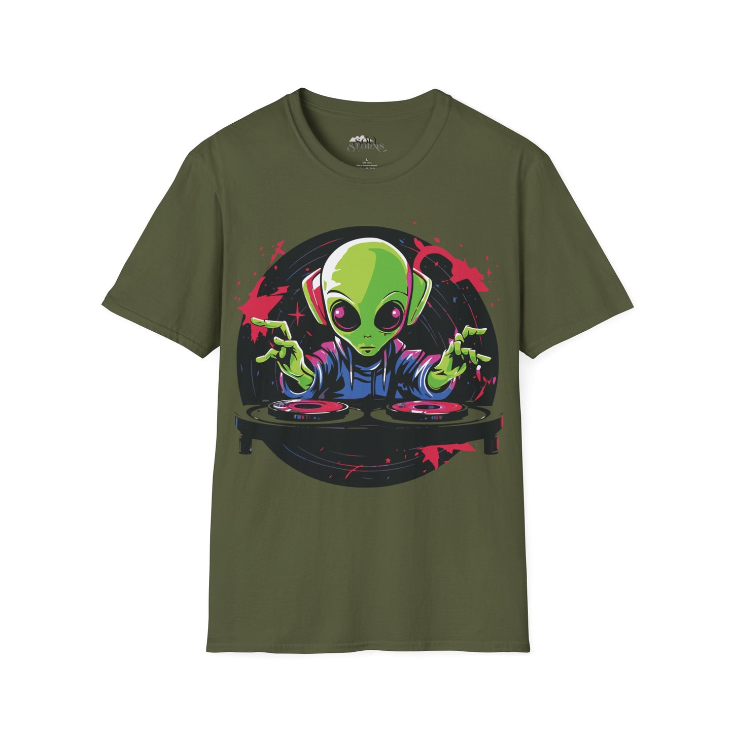 Alien DJ Softstyle T-Shirt