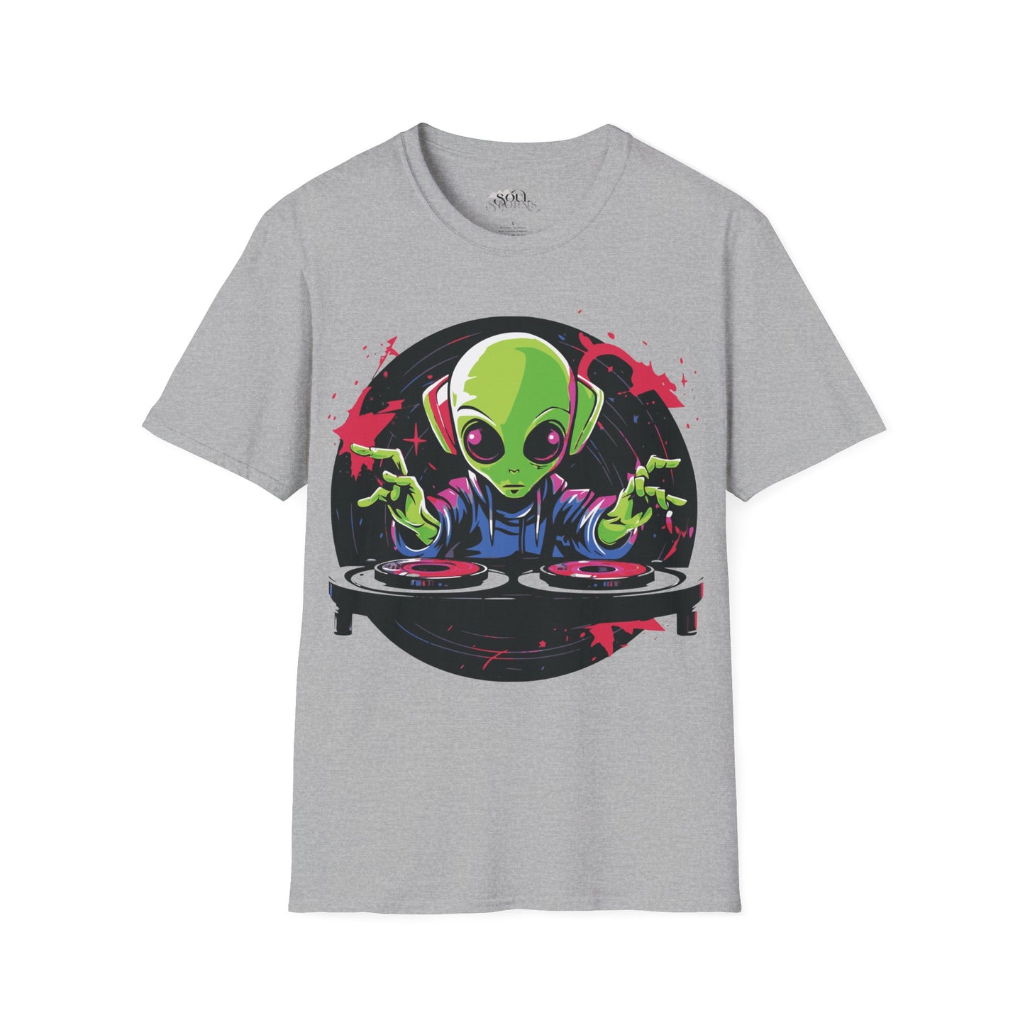 Alien DJ Softstyle T-Shirt