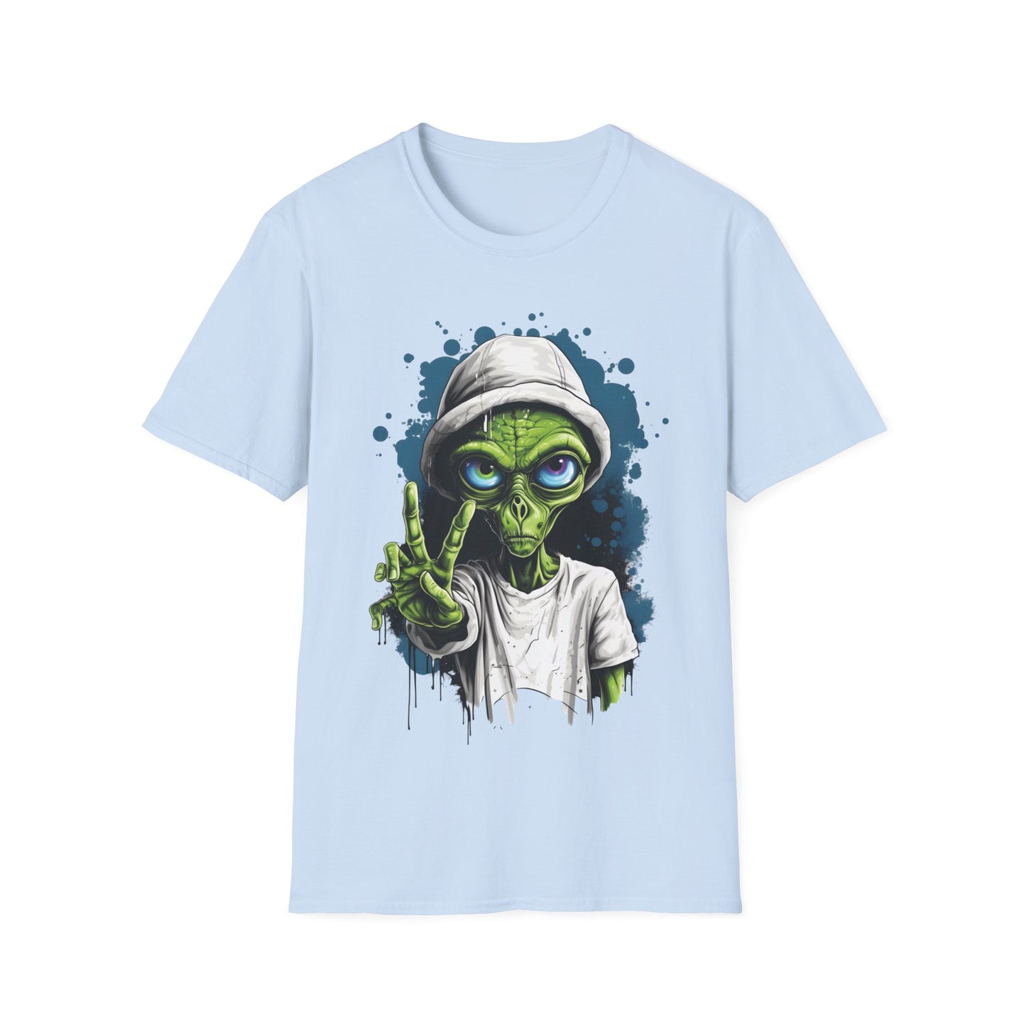 Alien Peace Sign T-Shirt