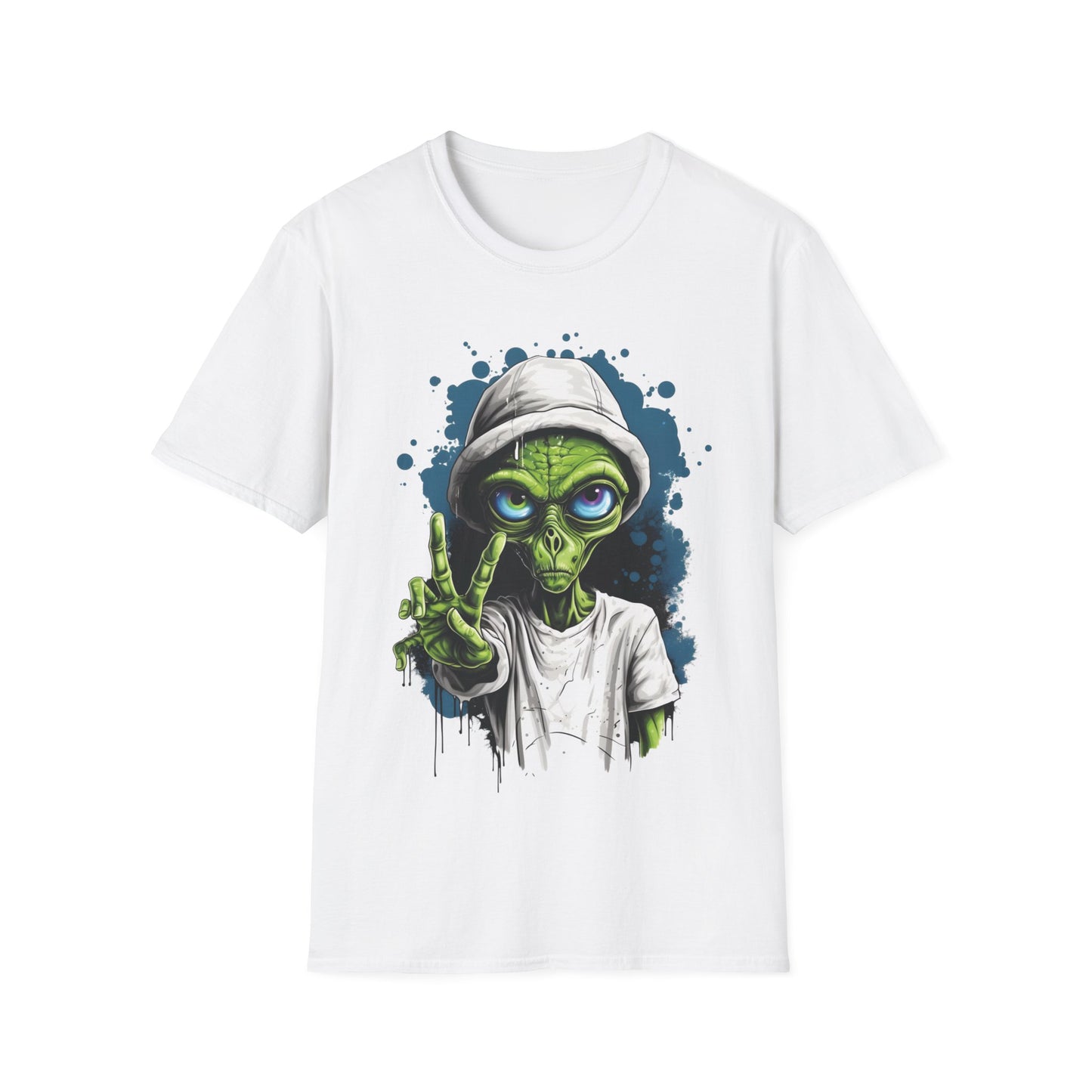 Alien Peace Sign T-Shirt