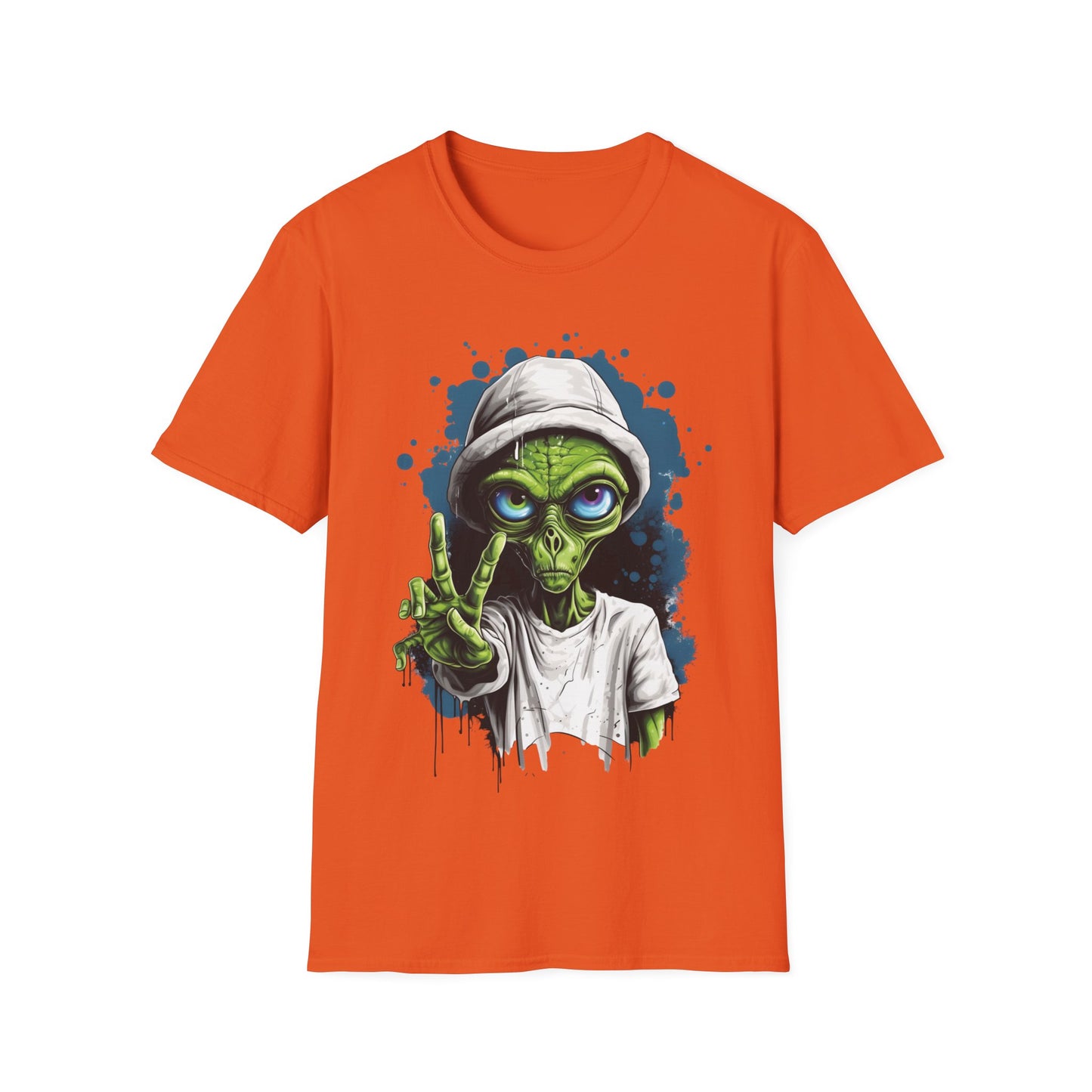 Alien Peace Sign T-Shirt