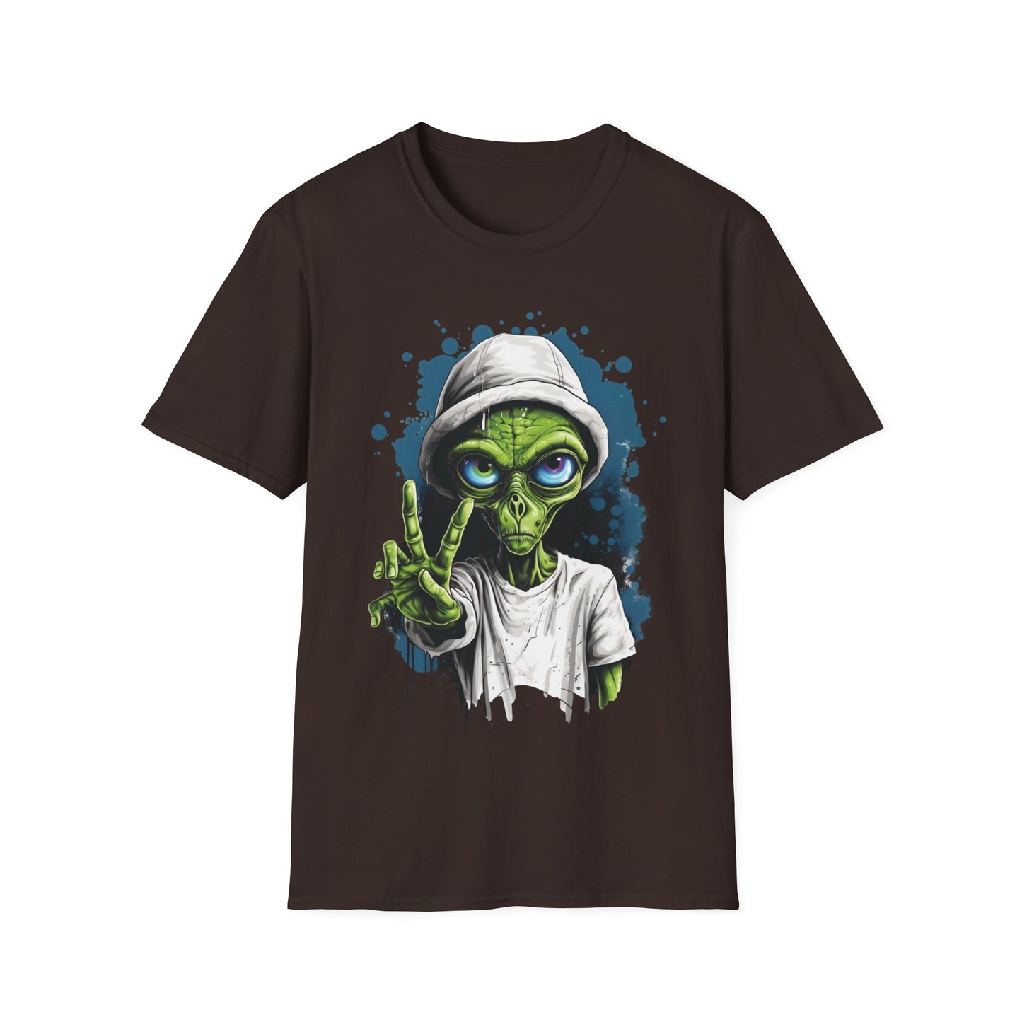 Alien Peace Sign T-Shirt