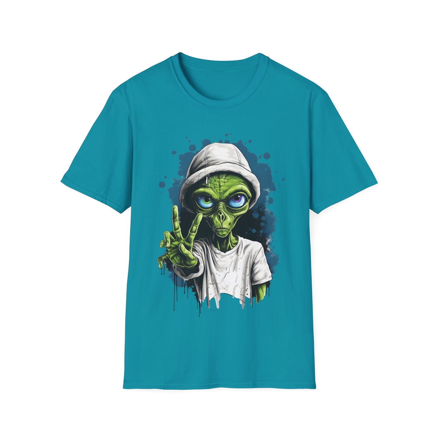 Alien Peace Sign T-Shirt