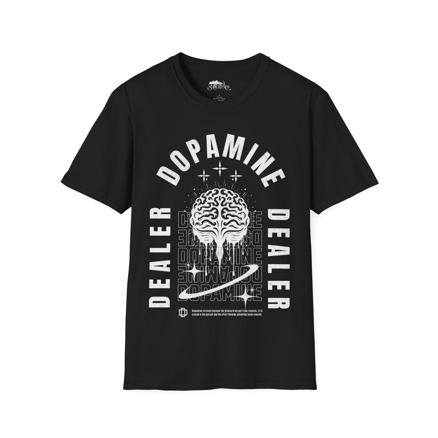 Dopamine Dealer B&W T-Shirt