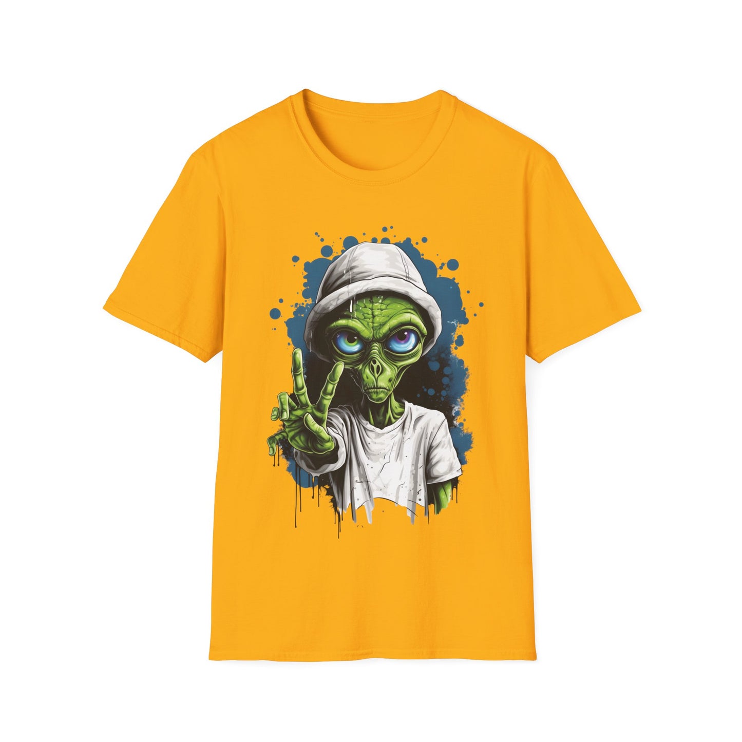 Alien Peace Sign T-Shirt