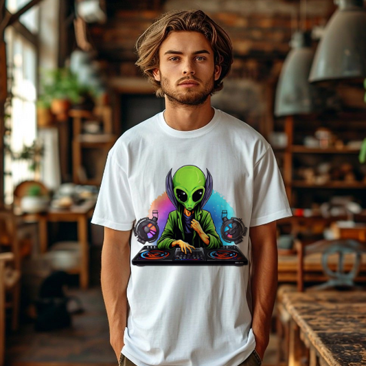 Alien DJ T-Shirt